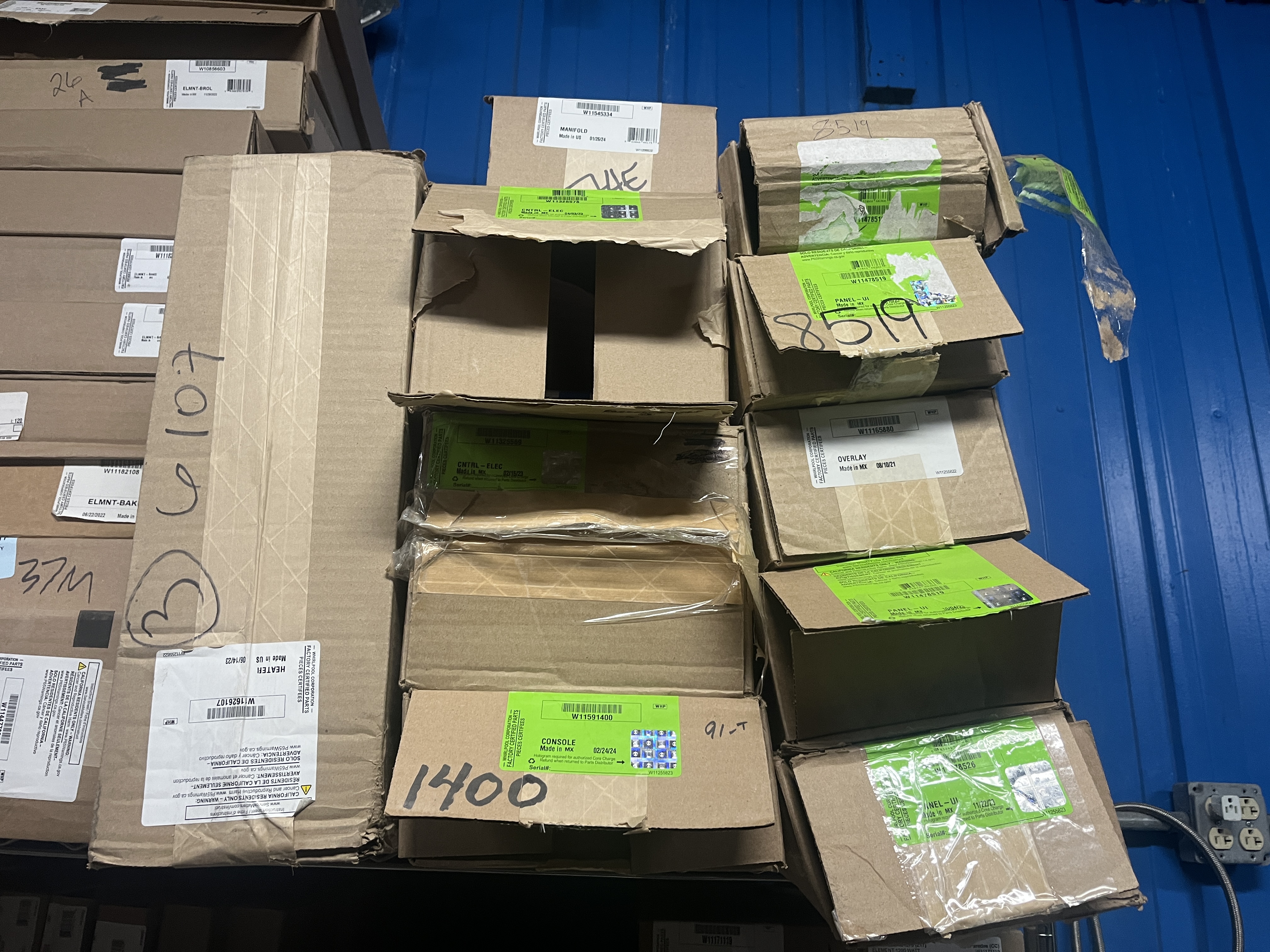 Appliance & Small Engine Parts Sellout Image