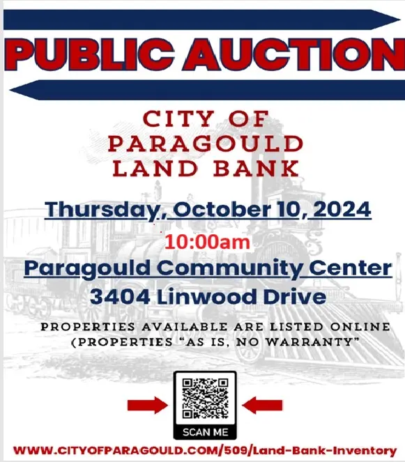 Real Estate Parcels for City of Paragould Land Bank image