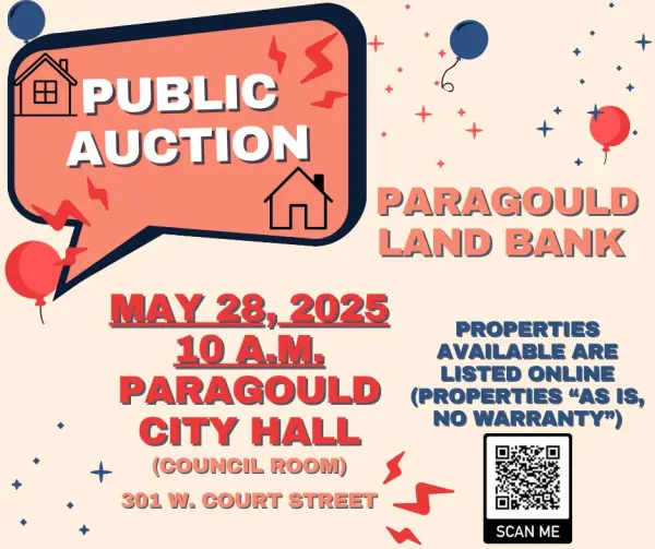 Paragould Land Bank Auction image